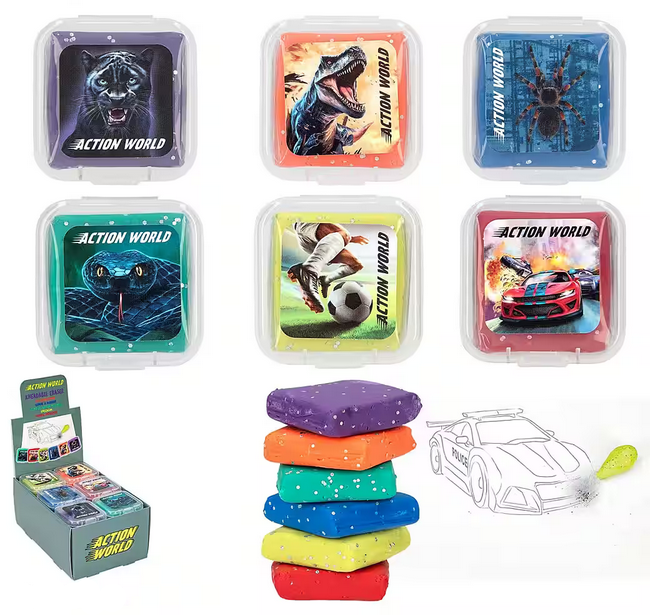 Action World Knetradiergummi; Radiergummi