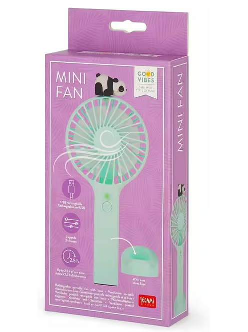 Mini Fan, Mini Ventilator, USB wiederaufladbar
