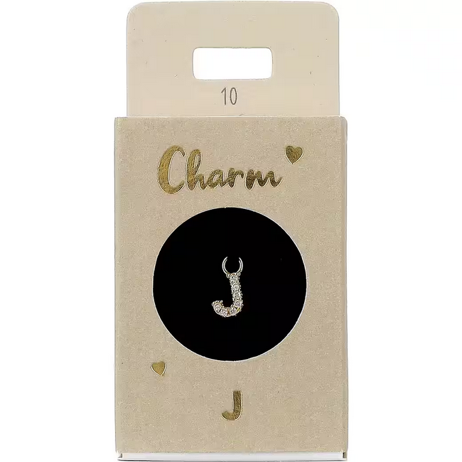 Ohrring-Charm Depesche Charm Bustabe J (Gold)