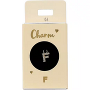 Ohrring-Charm Depesche Charm Bustabe F (Gold)