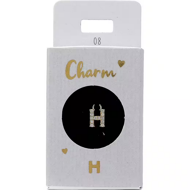 Ohrring-Charm Depesche Charm Bustabe H (Gold)