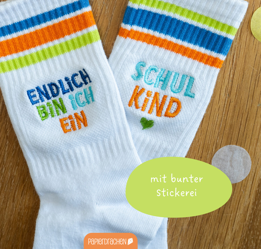Schulkind Socken