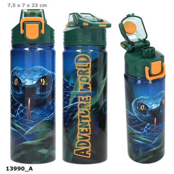 Adventure World Trinkflasche Edelstahl Schlange