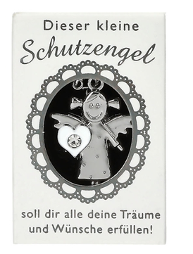 Schutzengel Anhänger in kleiner Schachtel