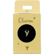 Ohrring-Charm Depesche Charm Bustabe Y (Gold)