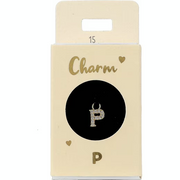 Ohrring-Charm Depesche Charm Bustabe P (Gold)