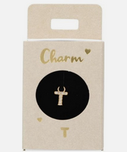 Ohrring-Charm Depesche Charm Bustabe T (Gold)