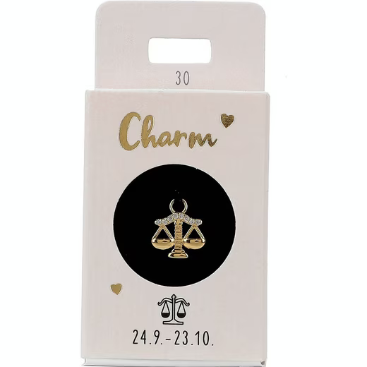 Ohrring-Charm Depesche Charm Sternzeichen Waage