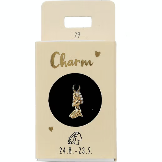 Ohrring-Charm Depesche Charm Sternzeichen Jungfrau