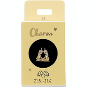 Ohrring-Charm Depesche Charm Sternzeichen Zwilling