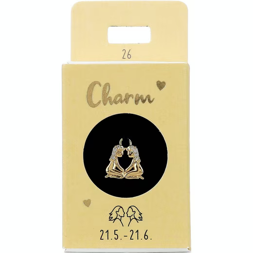 Ohrring-Charm Depesche Charm Sternzeichen Zwilling