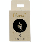 Ohrring-Charm Depesche Charm Sternzeichen Skorpion