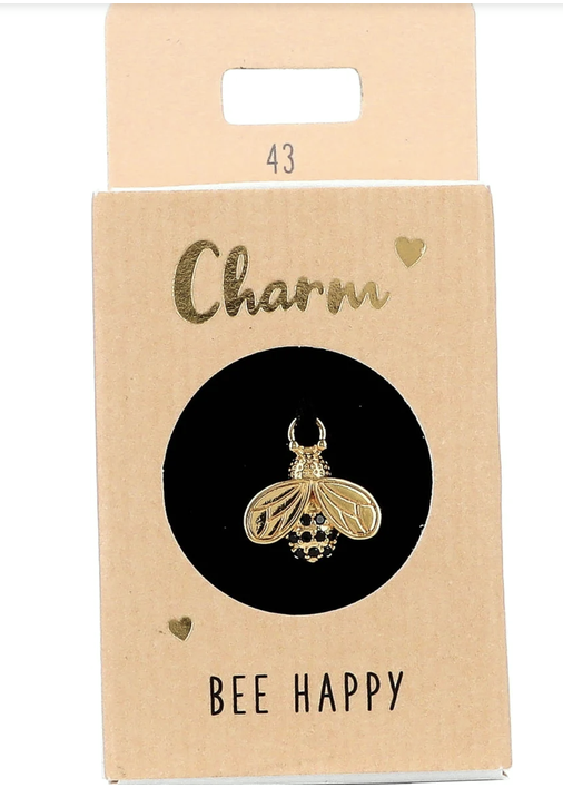 Ohrring-Charm Depesche Charm MotivBee Happy