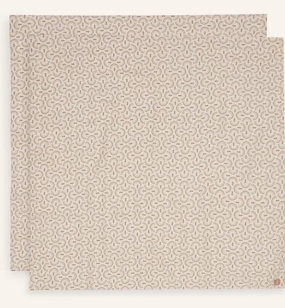 Mullwindeln Hydrophil 115x115cm - Soft Plumes - 2 Stück