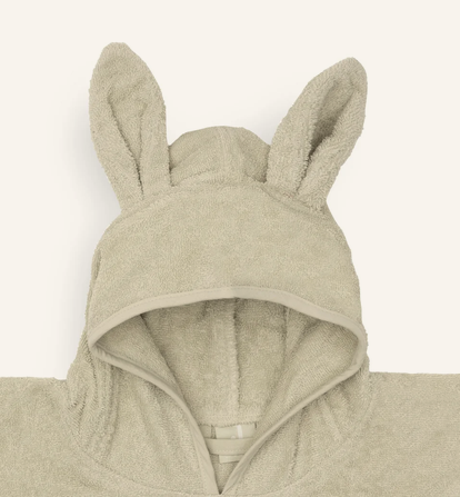 Badeponcho - Frottee soft matcha