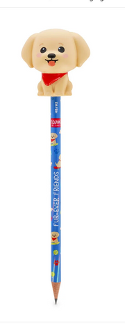 Anti-Stress-Bleistift Golden Retriver „Fur-ever Friends“ - Squeezies