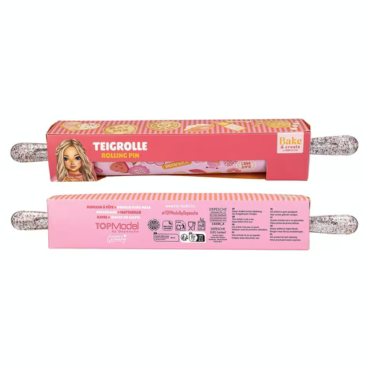Spiel TOPModel Teigrolle Bake & Create – Silikon Rolling Pin Depesche