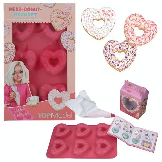 Spiel TOPModel Backset Herzdonuts BAKE and CREATE