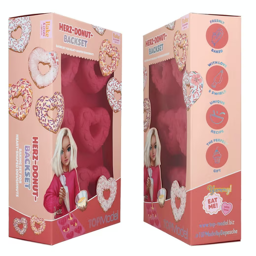 Spiel TOPModel Backset Herzdonuts BAKE and CREATE
