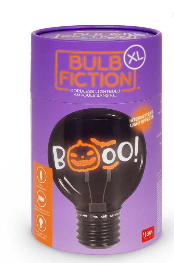 Deko-Tischlampe in Glühbirnenform - Pumpkin Booo - Bulb Fiction