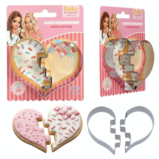 TOPModel BAKE and CREATE Ausstecher Herz 2-tlg., DEPESCHE