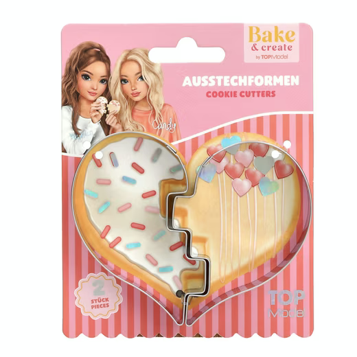 TOPModel BAKE and CREATE Ausstecher Herz 2-tlg., DEPESCHE