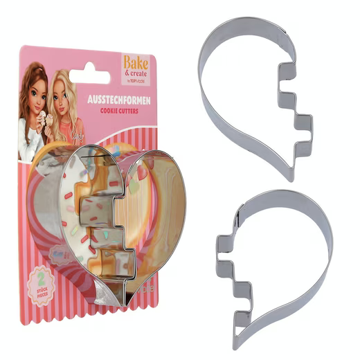 TOPModel BAKE and CREATE Ausstecher Herz 2-tlg., DEPESCHE