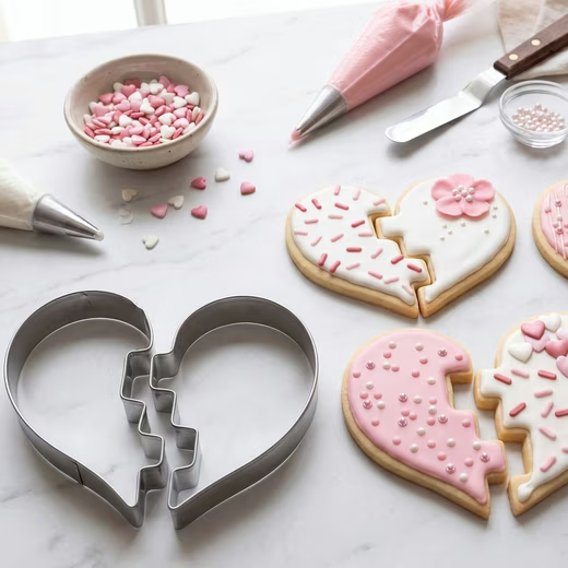 TOPModel BAKE and CREATE Ausstecher Herz 2-tlg., DEPESCHE
