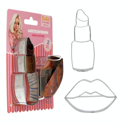 TOPModel BAKE and CREATE Ausstecher Lippenstift & Lippe