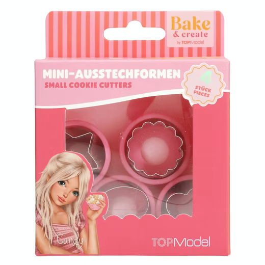 Spiel TOPModel Mini-Ausstecher BAKE and CREATE – 4-teilig