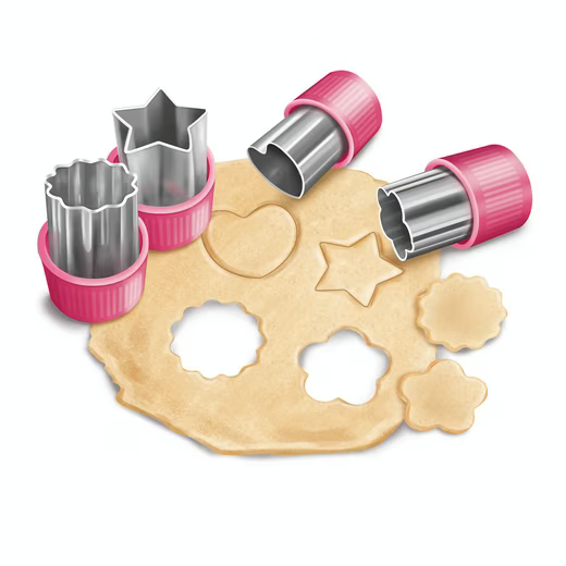 Spiel TOPModel Mini-Ausstecher BAKE and CREATE – 4-teilig