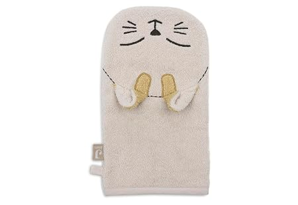 Jollein Waschlappen Baby – Frottee – Charlie – 27x16 cm – 100% Baumwolle – Baby Waschlappen – OEKO-TEX Zertifiziert