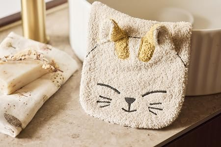 Jollein Waschlappen Baby – Frottee – Charlie – 27x16 cm – 100% Baumwolle – Baby Waschlappen – OEKO-TEX Zertifiziert