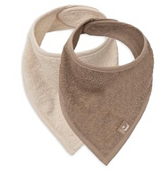 Lätzchen Bandana - Sand/Milky Coffee -2Stück