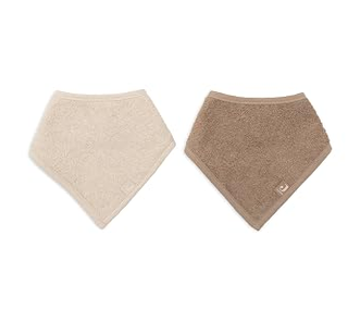 Lätzchen Bandana - Sand/Milky Coffee -2Stück