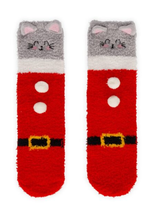 Legami Anti Rutsch Socken Kitty Weihnachten, „It’s a match!“   26-34