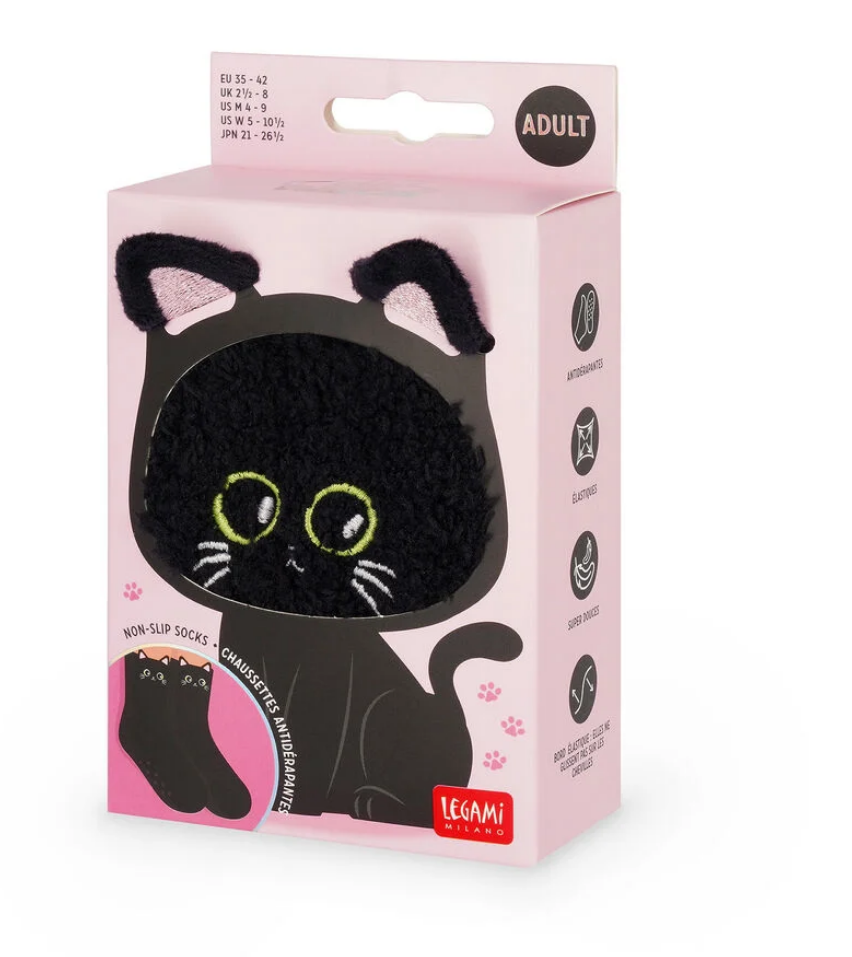 Rutschfeste Socken für Erwachsene Kitty - It’s a Match! - Gr. 35-42 - Legami