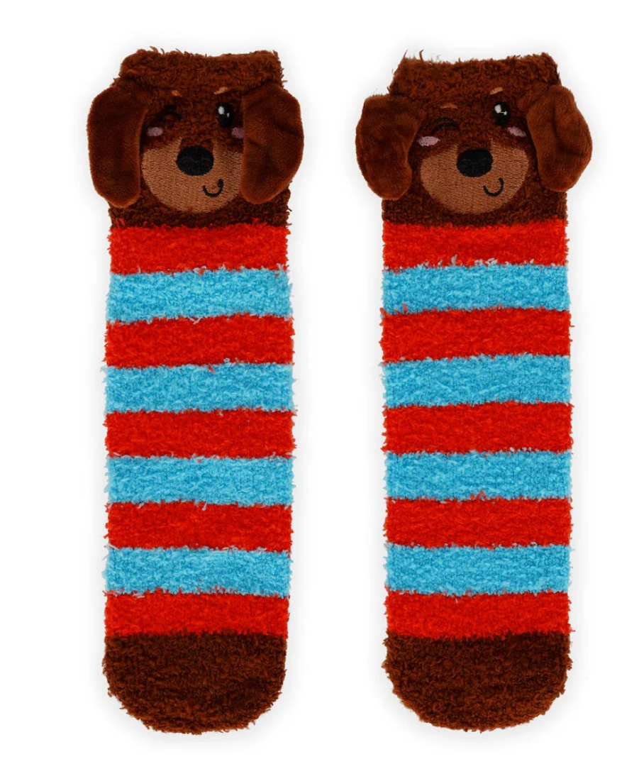 Rutschfeste Socken für Erwachsene Dachshund - It’s a Match! - Gr. 35-42 - Legami