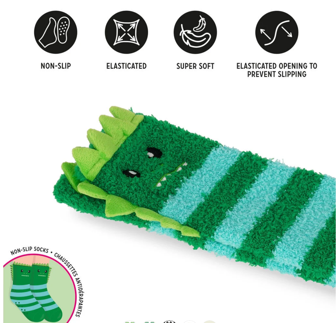 Rutschfeste Socken für Erwachsene Dino - It’s a Match! - Gr. 35-42 - Legami