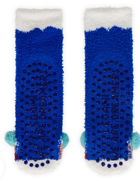 Anti Rutsch Socken Erwachsene Schneemann Weihnachten, „It’s a match!“   Größe 35-42 Legami