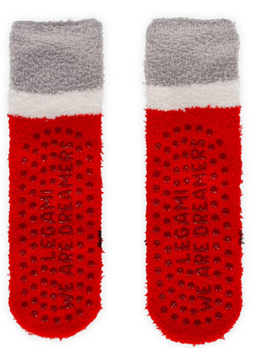 Anti Rutsch Socken Erwachsene Katze Weihnachten, „It’s a match!“   Größe 35-42 Legami