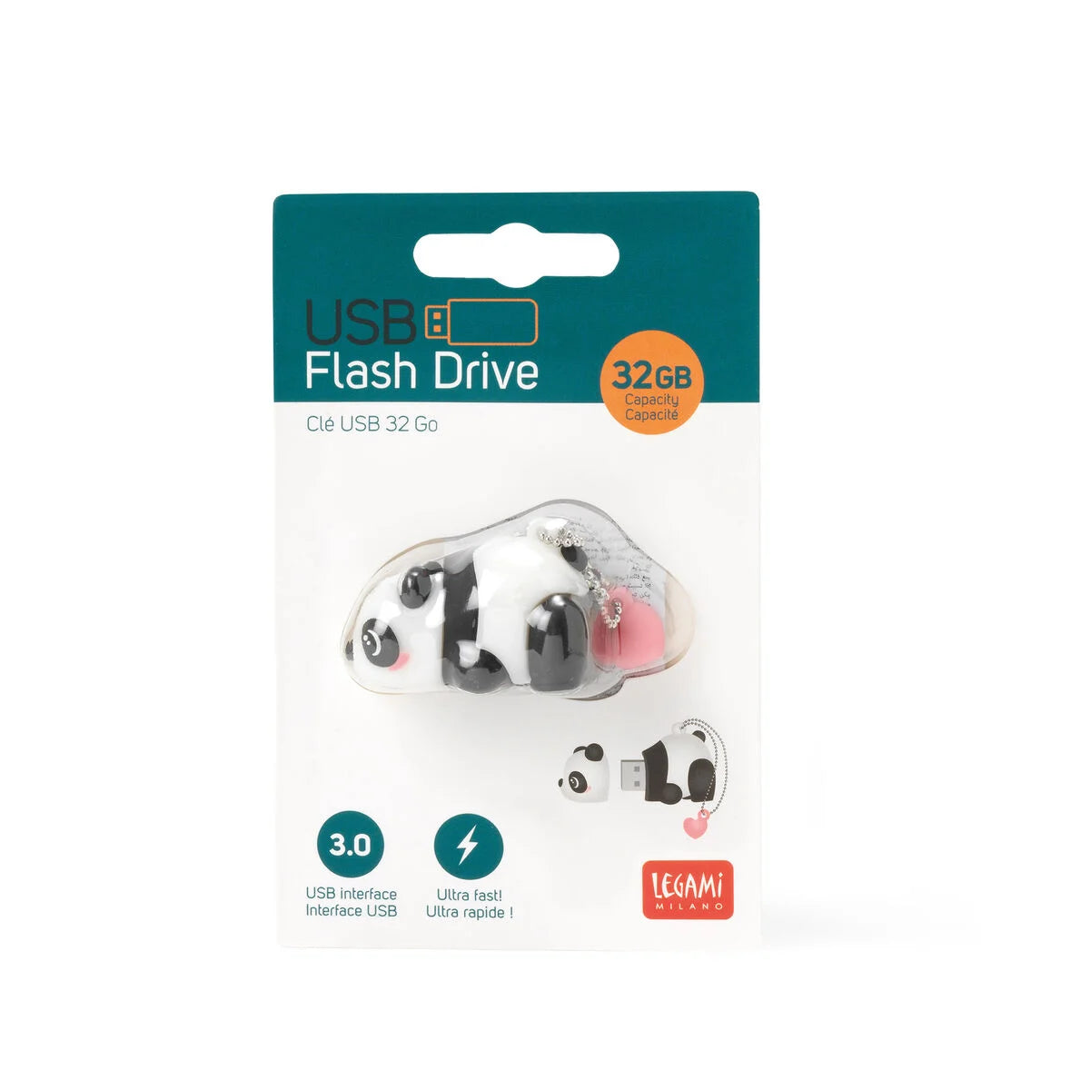 USB-Stick 3.0 32 GB Panda - Flash Drive Legami