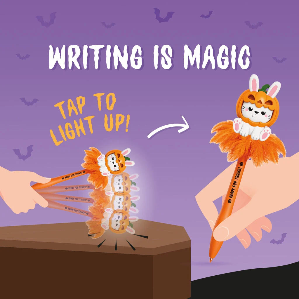Leuchtender Kugelschreiber- Pumpkin Bunny-Writing is Magic-Legami