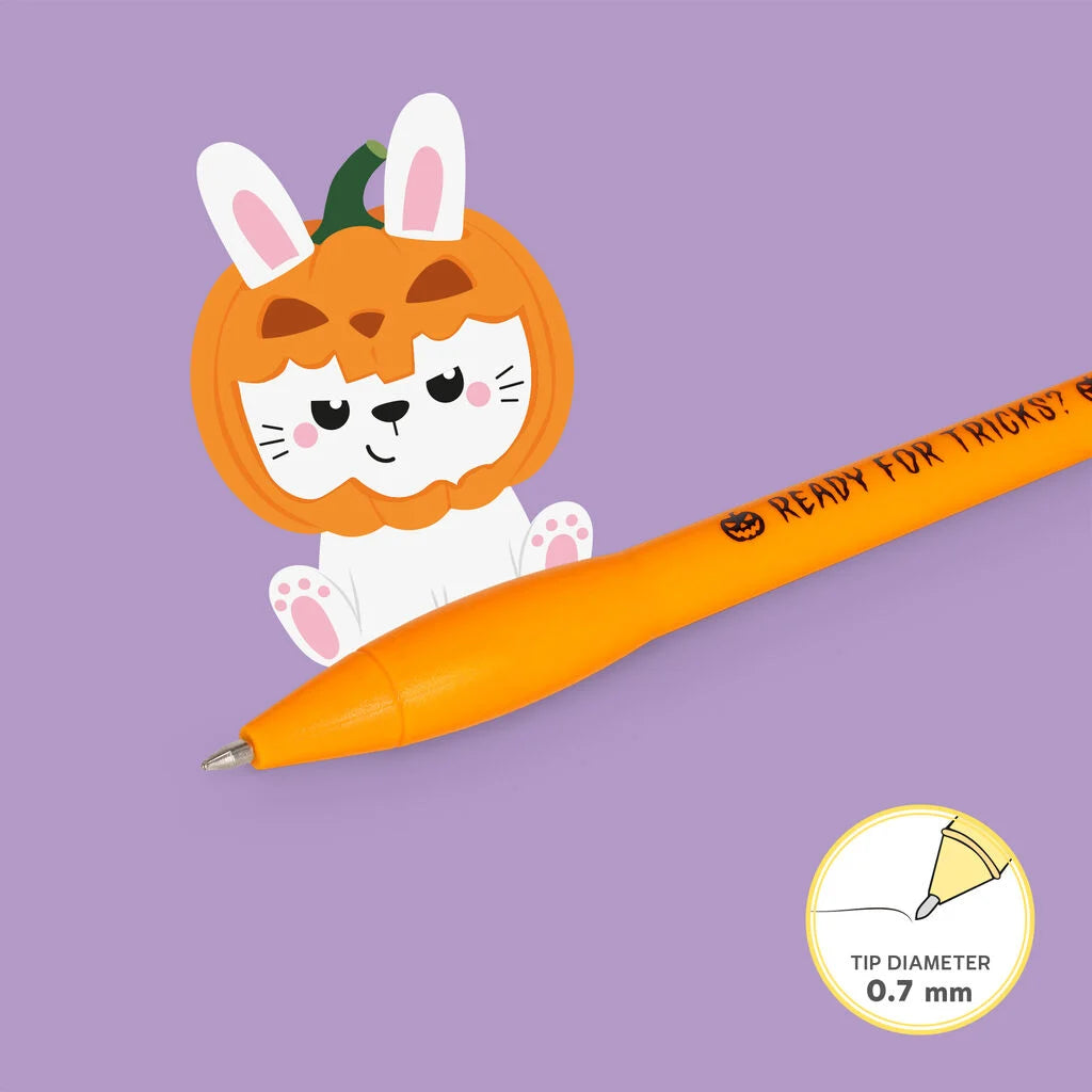 Leuchtender Kugelschreiber- Pumpkin Bunny-Writing is Magic-Legami