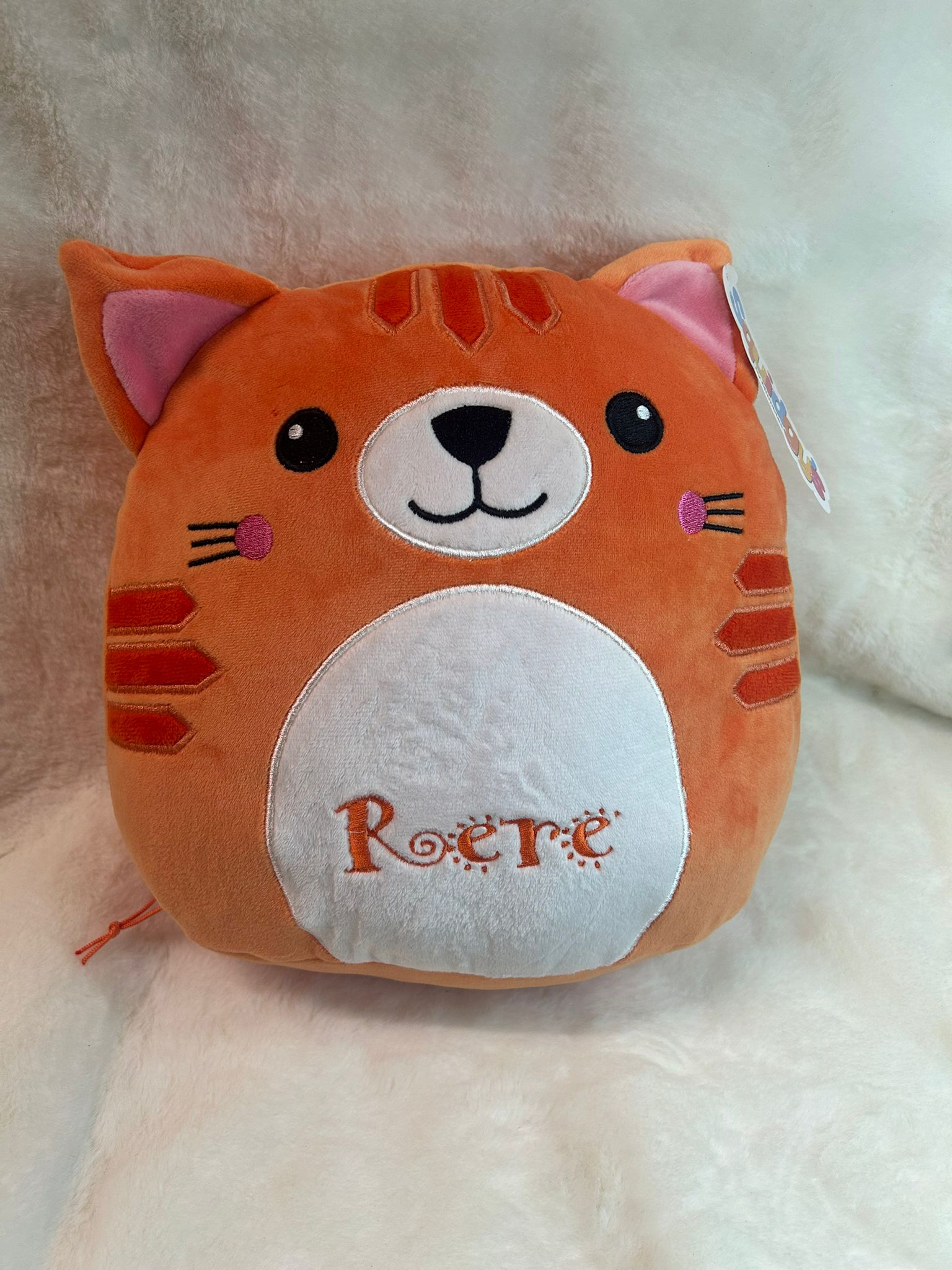 Plüschtier Katze mit Name
