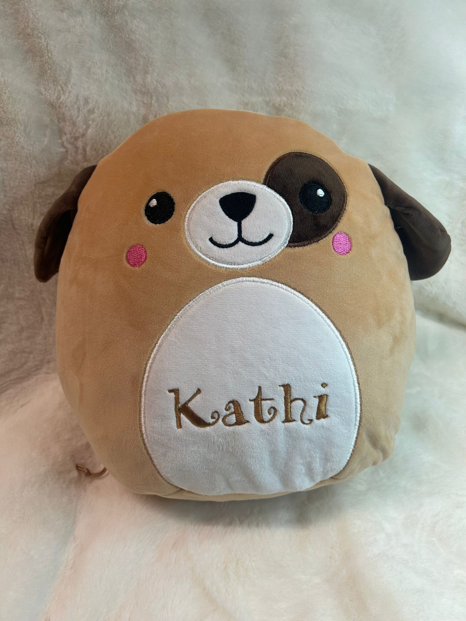 Plüschtier Hund mit Name