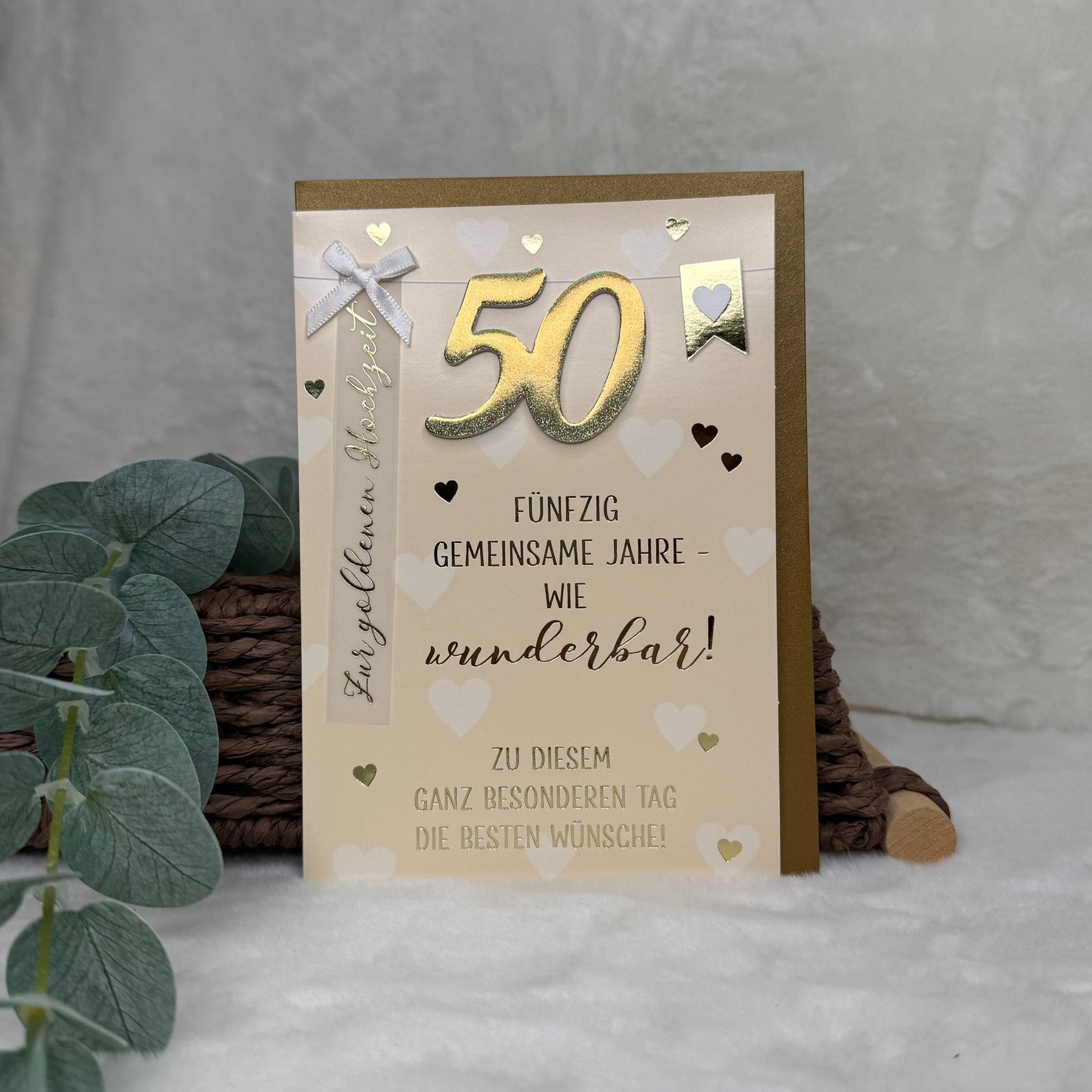 Hochzeitskarten - Zur Goldenen Hochzeit 50 Jahre