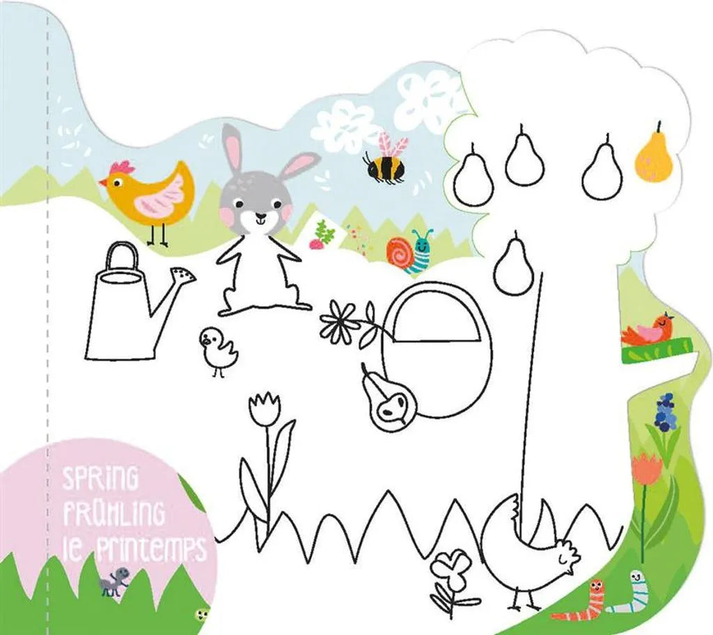 Magic Water Painting 4 Seasons