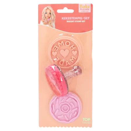 TOPModel Keksstempel Set BAKE and CREATE Depesche