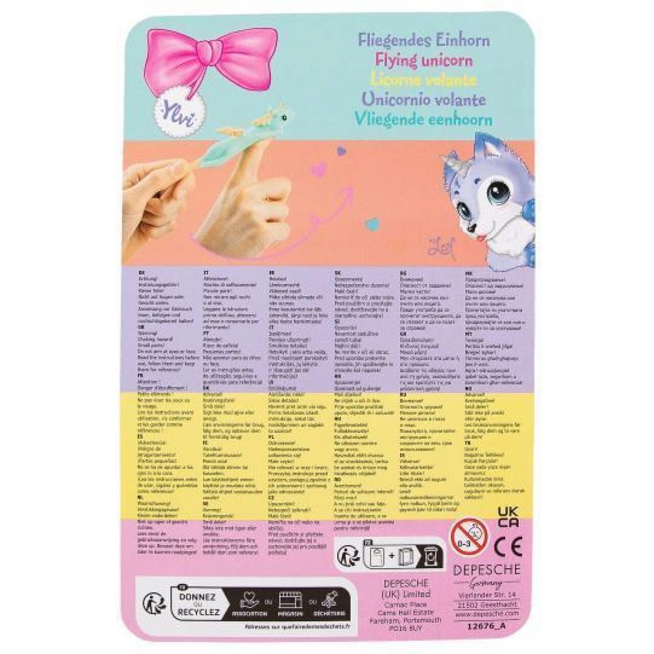 Ylvi Fliegendes Einhorn Depesche